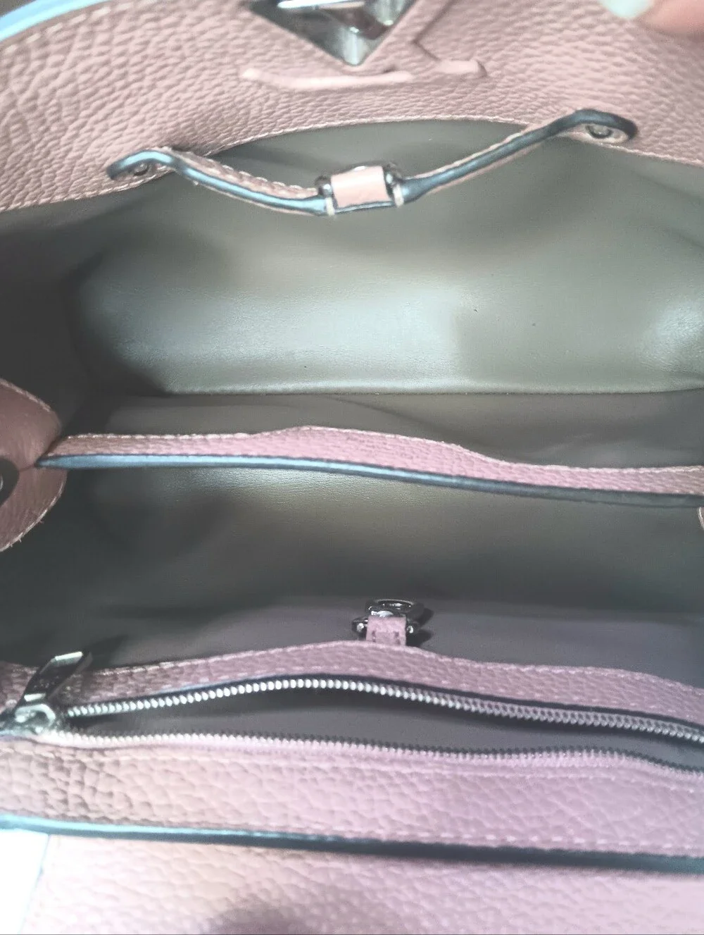 Louis Vuitton Capucines BB Magnolia Pink Taurillon Leather Silver HW 💕 EUC